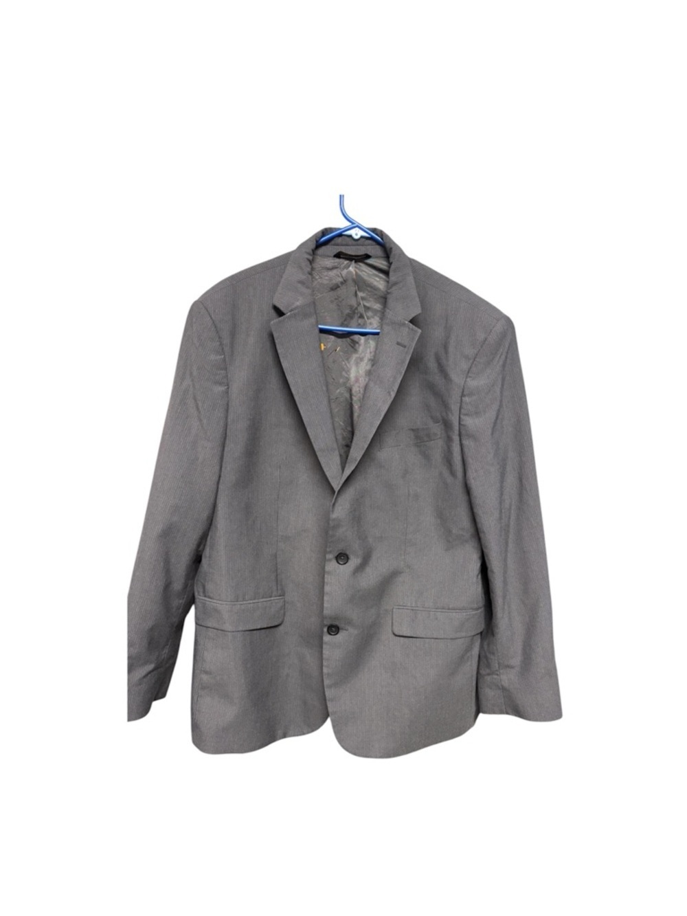 Banana Republic Men's Charcoal Gray Two-Button Blazer - Picture 3 of 9